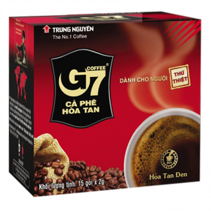 Cà phê G7 hòa tan đen 